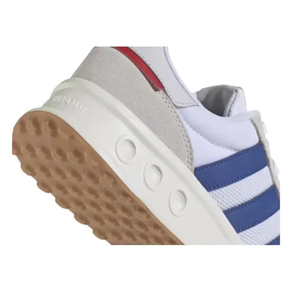 Adidas Run 84 Jogger Sneaker Men’s White/Blue Size 10 - Picture 9 of 14